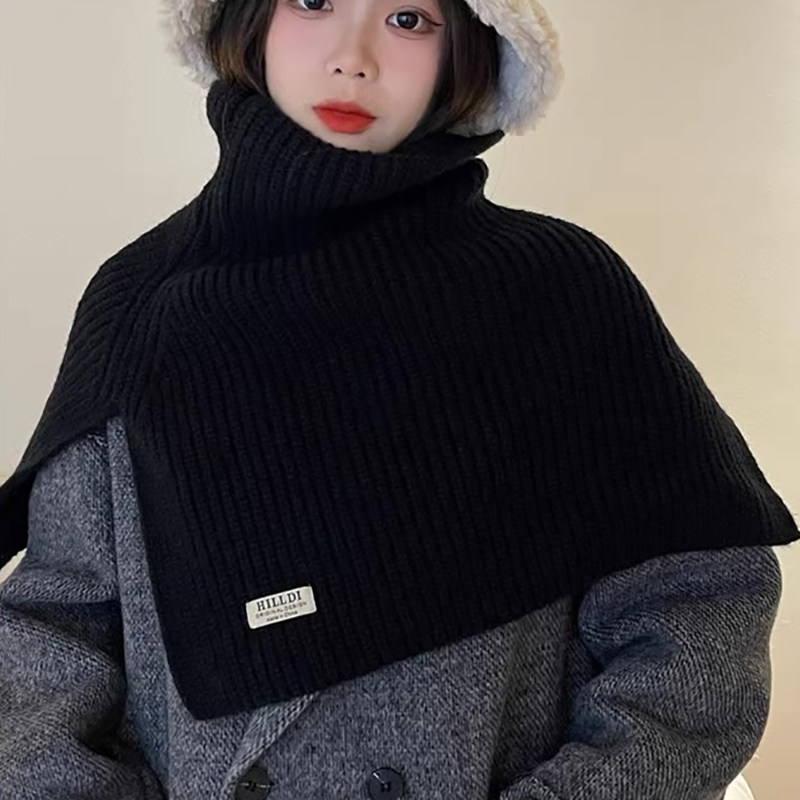 2024新款高领套头韩版围巾女秋冬保暖护颈披肩百搭针织套头围脖,服饰配件/皮带/帽子/围巾,围巾/丝巾/披肩,淘宝优惠券,粉丝福利购,淘宝优惠卷