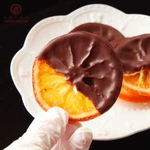 COJAN可甄网红零食橙香四溢ORANGETTE香橙蜜饯果干香浓纯黑巧克力