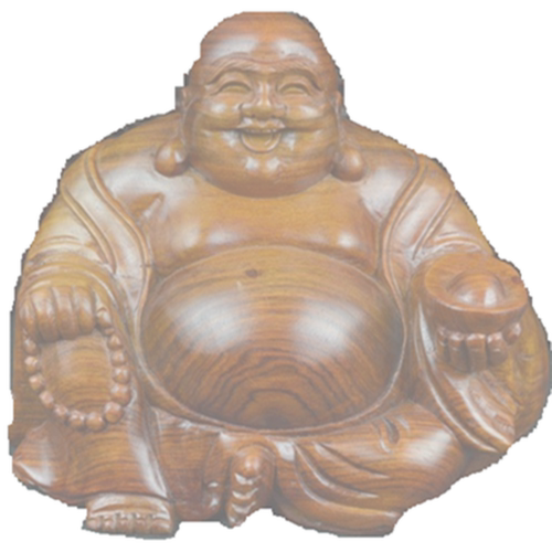 红木弥勒佛木雕车载花梨大肚笑佛玄关中式坐佛雕刻实木摆件工艺品