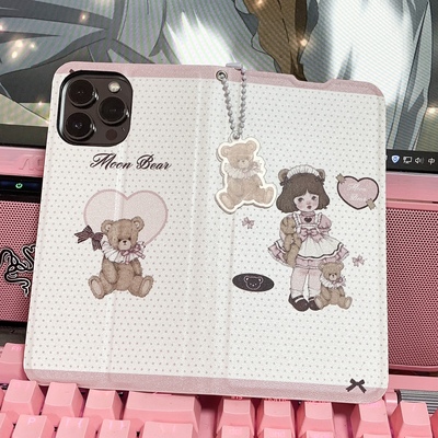 苹果皮套全包原创Lolita少女心