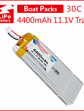 Redzone 30C 4400mA/5800mAh/6300mAh 11.1V 遥控船通用训练电池