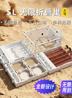 蚂蚁折叠巢无限拓展蚂蚁空间站