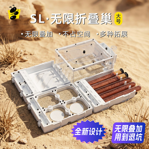 蚂蚁折叠巢无限拓展蚂蚁空间站