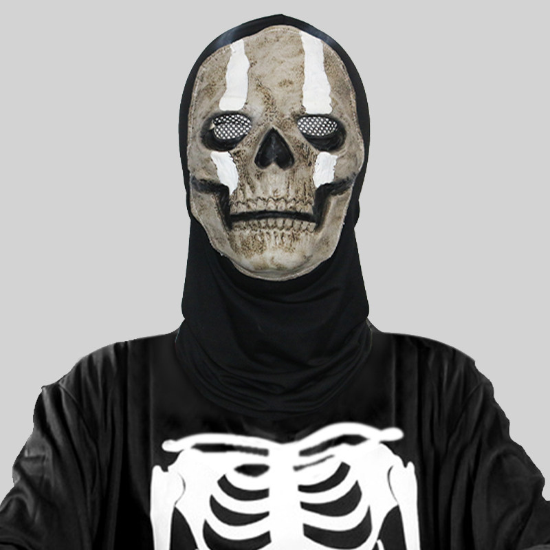 惊声尖叫使命召唤面具化妆舞会恐怖幽灵战术头套万圣节日派对道具