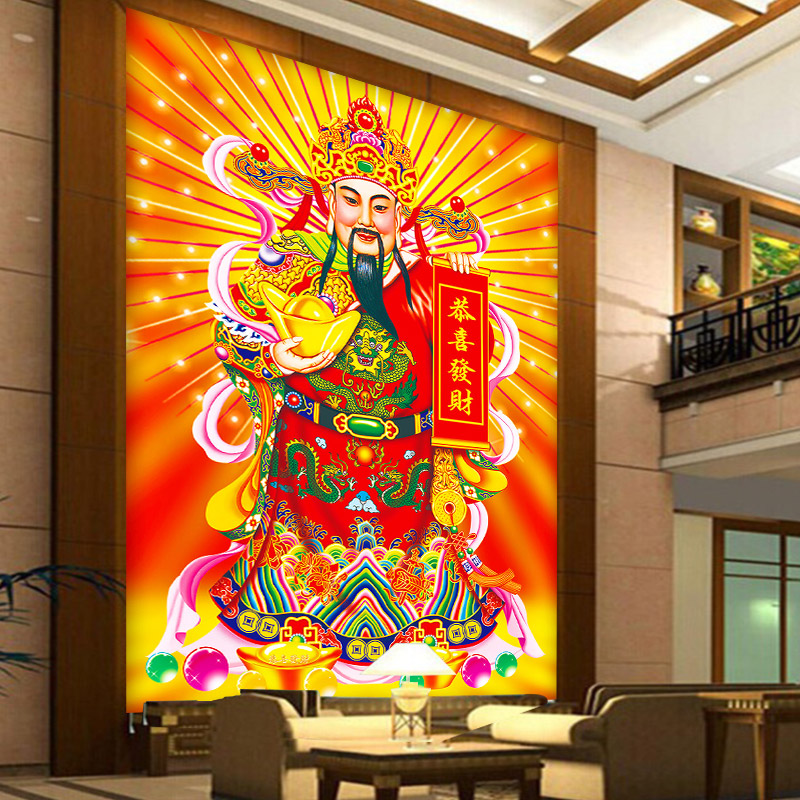 2022年新款5d财神爷钻石画满钻招财进宝十字绣贴画自己手工钻2021在类目 居家布艺, 十字绣及工具配件, 十字绣套件中 - 来自Buy2taobao.com提供专业的淘宝代购服务