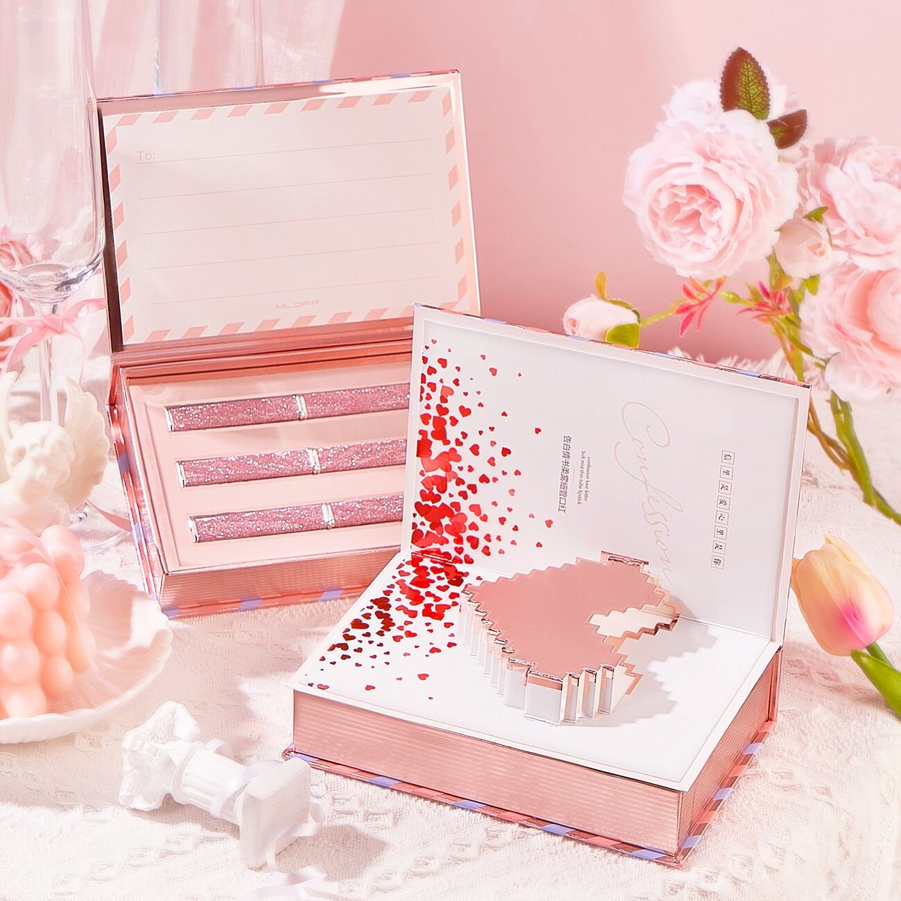 情人节生日礼物告白送女友老婆全套彩妆套装礼盒七夕美妆护肤套盒