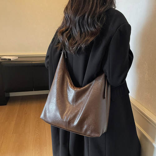 大容量通勤托特包单肩斜挎包