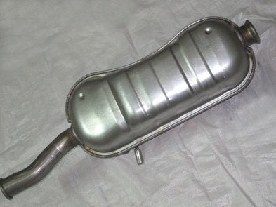 适用于409钢雪铁龙毕加索2.0-1.6后节 消音器 排气管中节 消声器