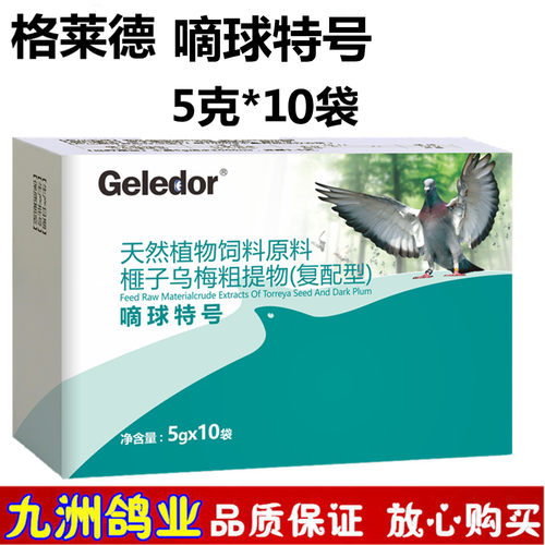 格莱德滴嘀球特号粉赛鸽球毛滴