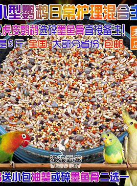 中小型鹦鹉五色谷子包邮虎皮牡丹