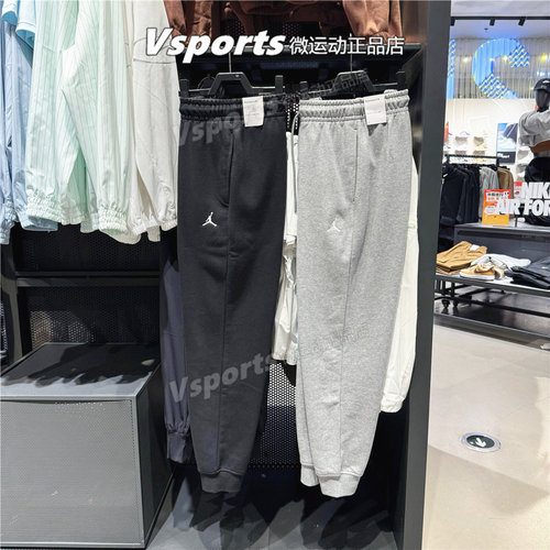 正品JORDAN耐克裤子男2024秋冬季新款运动长裤FV7280-223-091-010