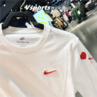 情侣装长袖TNIKE运动圆领男女