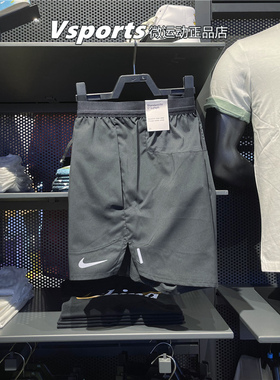 正品耐克短裤男裤子夏季速干跑步运动五分裤CJ5477 DH7161 DH9076