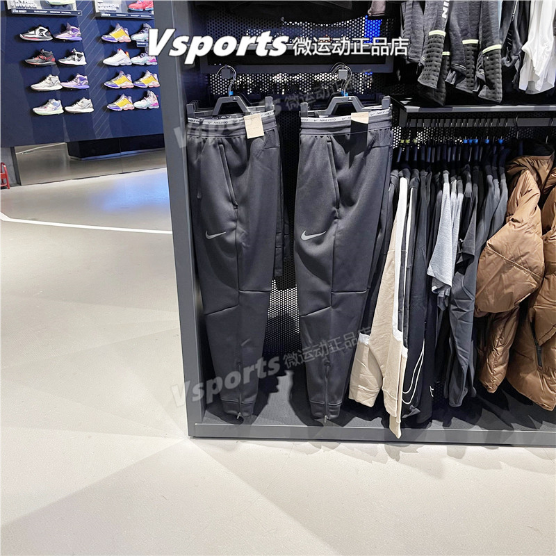 运动裤耐克加绒保暖正品卫裤
