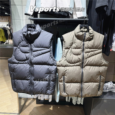 耐克羽绒马甲男2025秋冬新款运动保暖背心 HV2721 IH2369-010-222