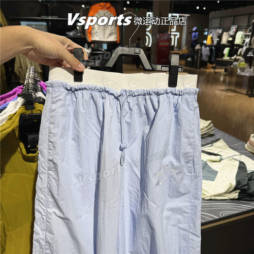 NIKE耐克女裤子2026夏季薄款训练健身运动宽松速干长裤IR7573-411