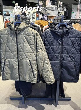 JORDAN耐克外套男2025秋冬季防风运动连帽棉服夹克FZ3163-010-222