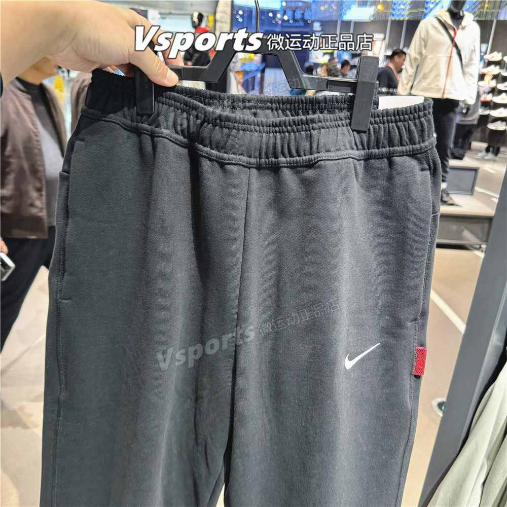 NIKE耐克裤子男新款2025春季新年款CNY宽松收口运动裤 IB5806-010