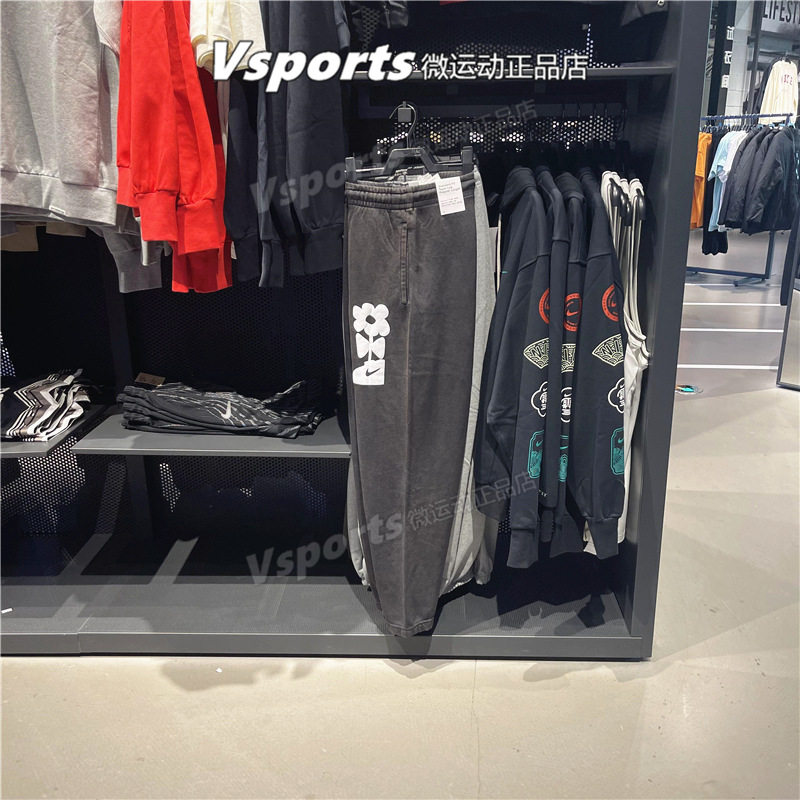 Nike耐克运动裤男裤子卫裤秋篮球训练收口长裤 CK6366 DQ4176-010