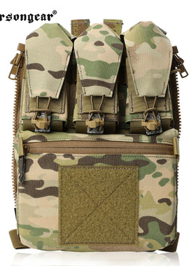 爱默生24新品FRO风格V5战术背心背板多功能附件包面板考杜拉500D