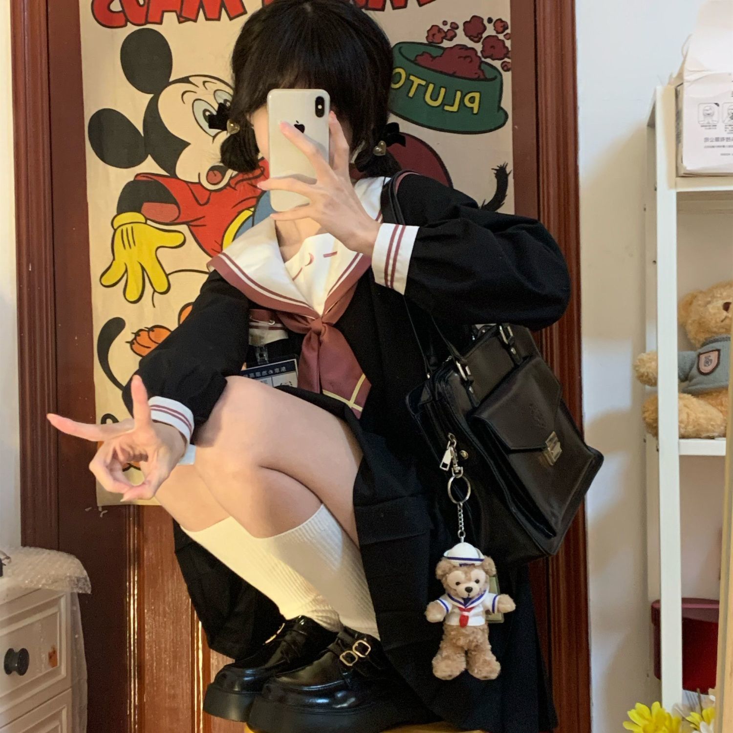 【木子酱JK】原创星菏正版JK制服裙日系水手服长短袖校供春秋新款