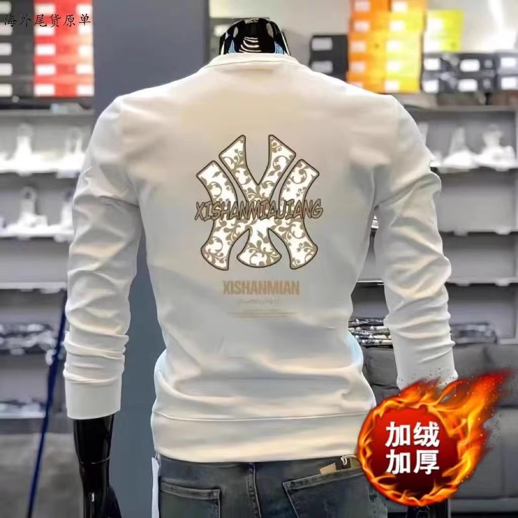 出口原单~外贸转内销男士圆领秋