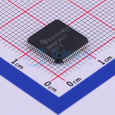 MSP430F2471TPM LQFP-64(10x10) 单片机(MCU/MPU/SOC)TI (德州仪