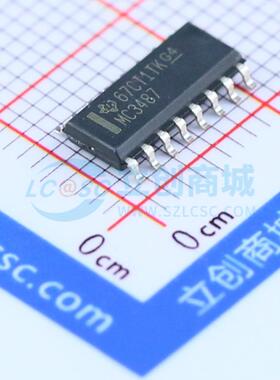 MC3487DR SOIC-16 RS-485/RS-422芯片TI (德州仪器) 全新原装 BOM