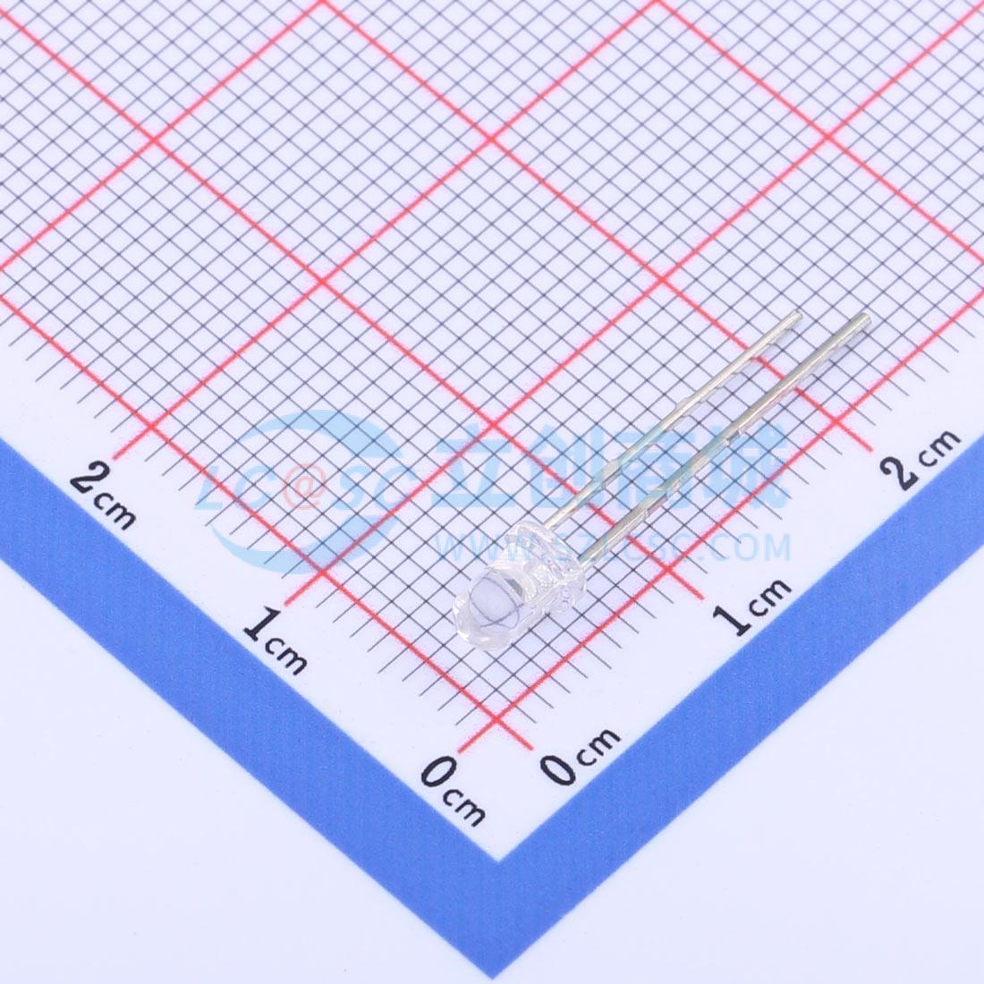 204-10SUGC/S400-A5 插件,D=3mm 发光二极管/LED 亿光全新原装 元
