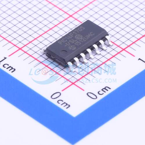 PIC16F1705-I/SL SOIC-14 单片机(MCU/MPU/SOC) 全新原装 元器件B