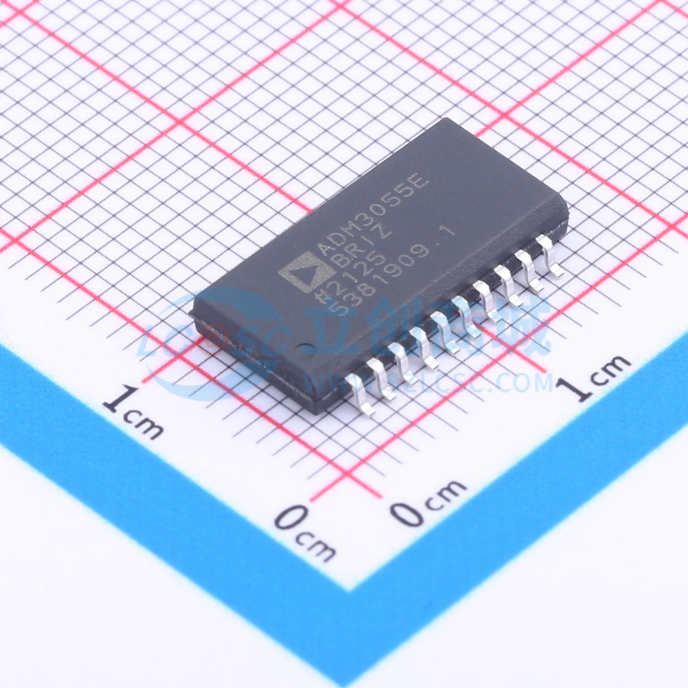 ADM3055EBRIZ-RL SOIC-20-300mil 隔离式CAN收发器(带电源) 全新