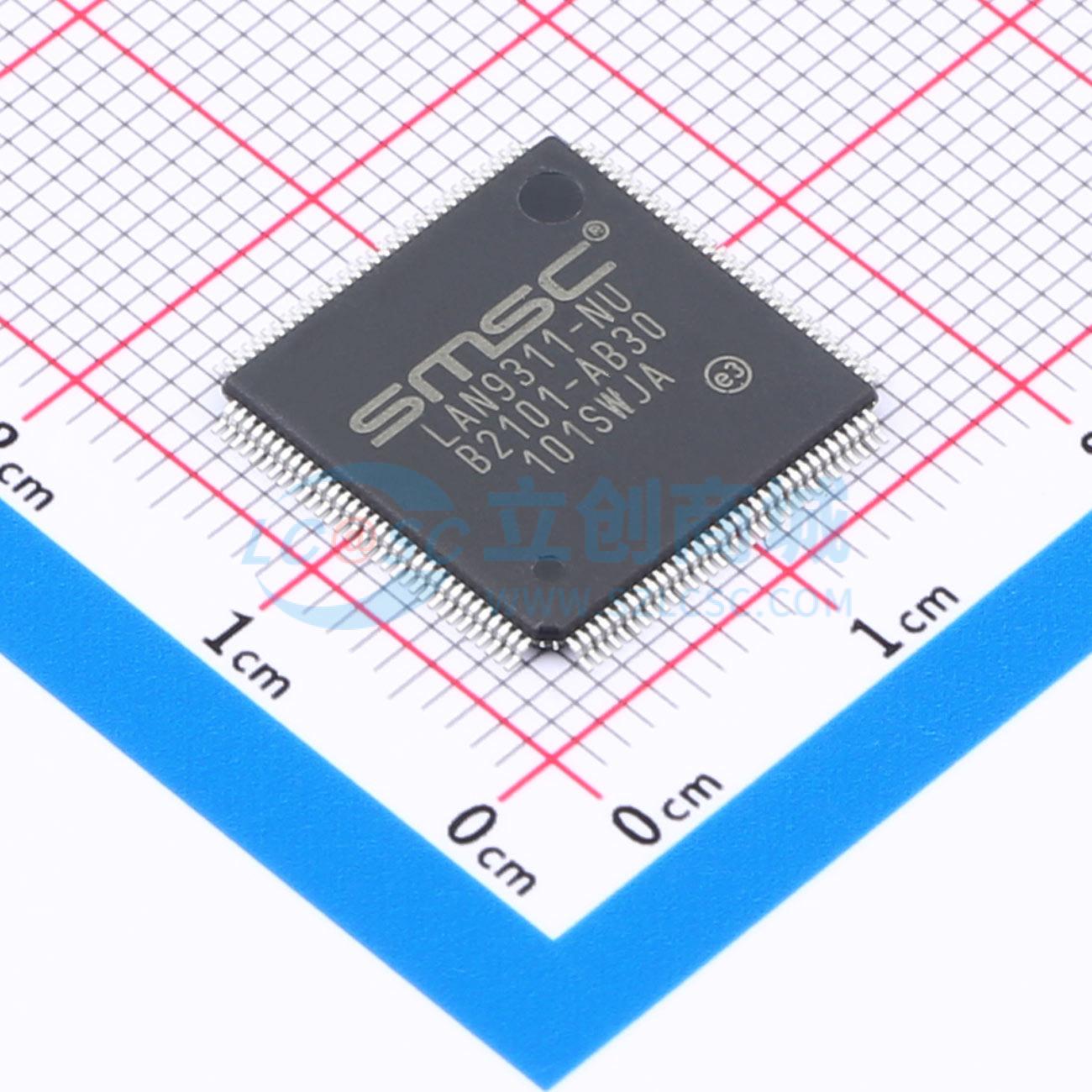 LAN9311-NU TQFP-128(14x14) 以太网收发器 全新原装 元器件BOM配