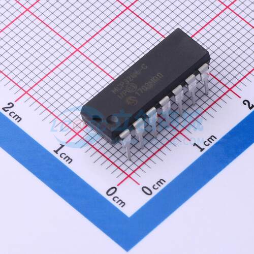 MCP3204-CI/P PDIP-14 模数转换芯片ADC 全新原装 元器件BOM配单