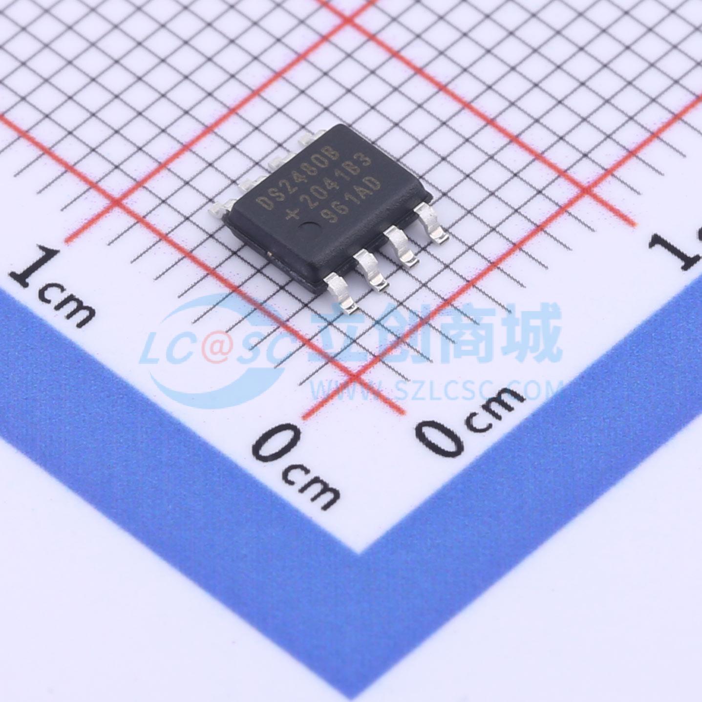 DS2480B+T&R SOIC-8 RS232芯片 全新原装美信 元器件BOM配单