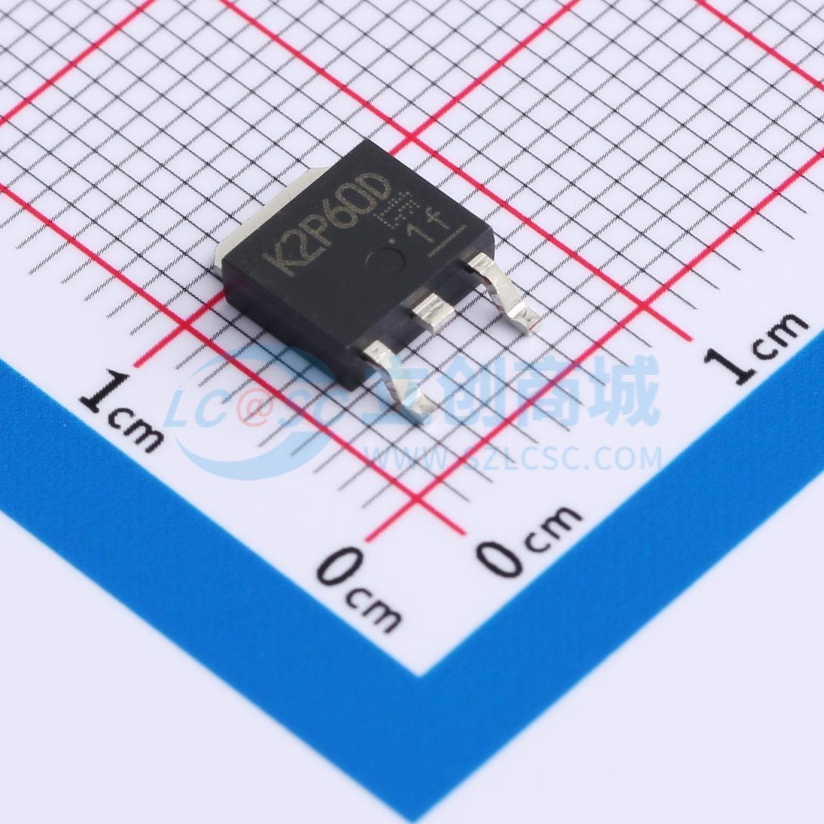 TK2P60D(TE16L1,NQ) TO-252 场效应管(MOSFET) 全新原装 元器件配