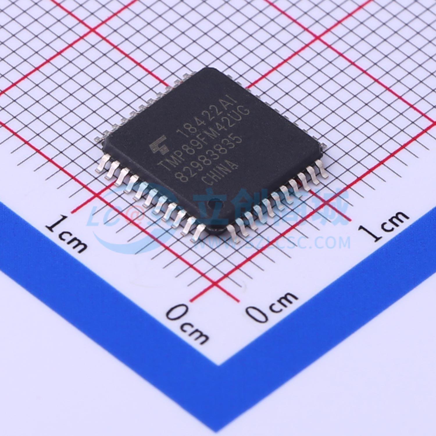 TMP89FM42UG(ZHZ) LQFP-44(10x10) 单片机(MCU/MPU/SOC) 全新原装