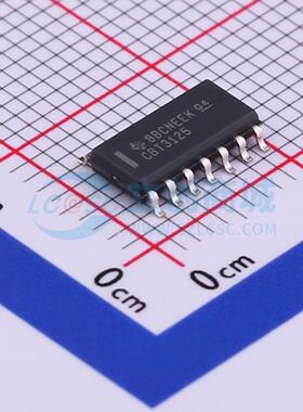 SN74CBT3125DR SOIC-14 信号开关/编解码器/多路复用器TI (德州仪