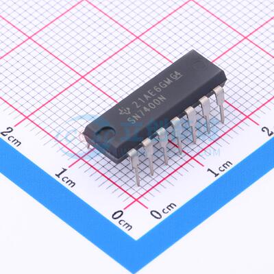 SN7400N PDIP-14 逻辑门TI (德州仪器) 全新原装 BOM配单