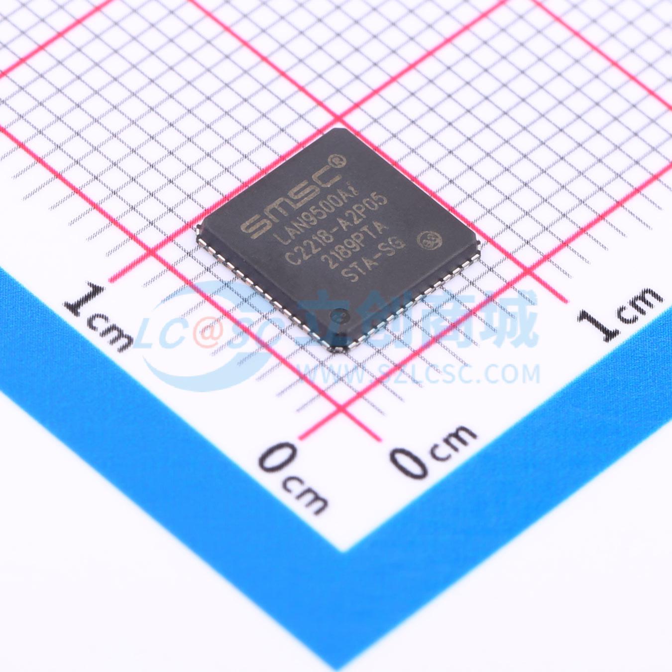 LAN9500AI-ABZJ-TR QFN-56-EP(8x8) 以太网控制器 全新原装 元器