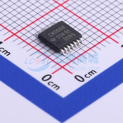 CD4066BPWR TSSOP-14 模拟开关/多路复用器TI (德州仪器) 全新原
