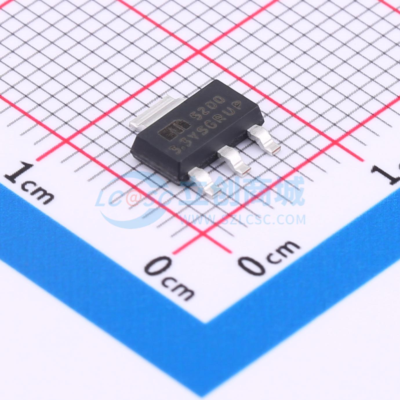 MIC5200-3.3YS SOT-223-3 线性稳压器(LDO) 全新原装 元器件BOM配