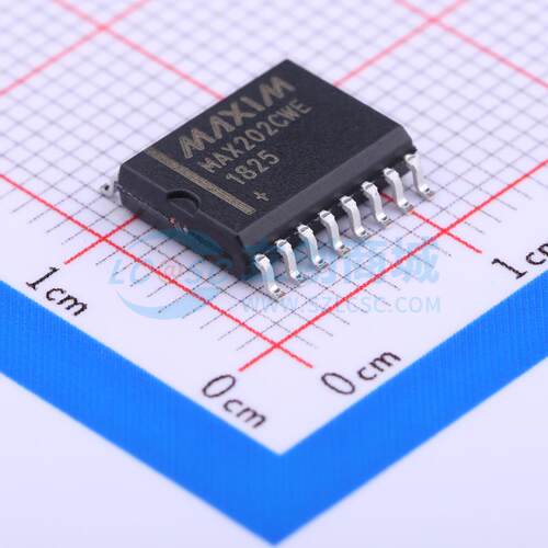 MAX202CWE+T SOIC-16-300mil RS232芯片 全新原装美信 元器件BOM