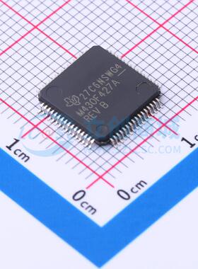 MSP430F427AIPM LQFP-64(10x10) 单片机(MCU/MPU/SOC)TI (德州仪