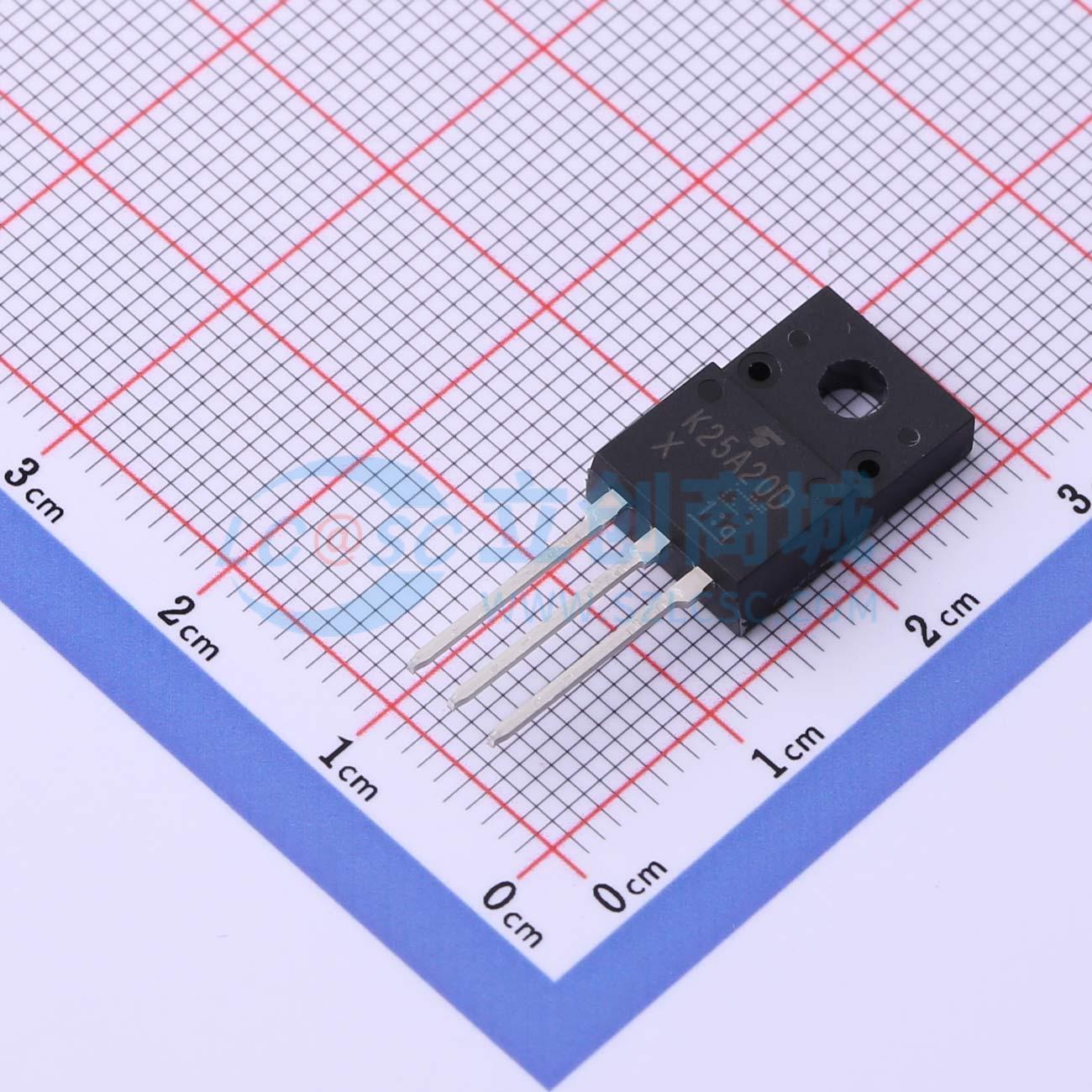 TK25A20D,S5X ITO-220S-3 场效应管(MOSFET) 全新原装 元器件配单