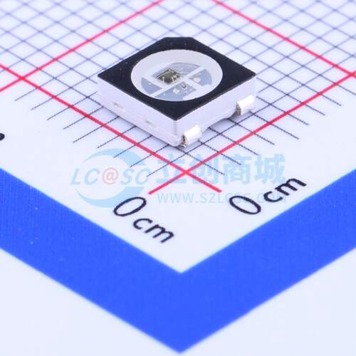 WS2812B-B/W SMD5050 RGB LED(内置IC) 全新原装 元器件配单可开