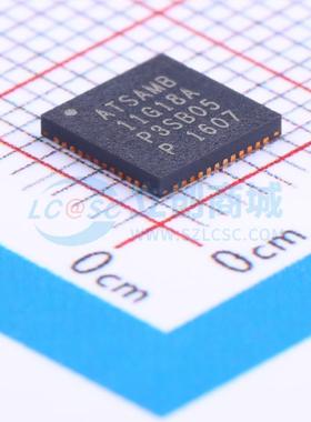 ATSAMB11G18A-MU-T QFN-48-EP(6x6) 无线收发芯片 全新原装 元器