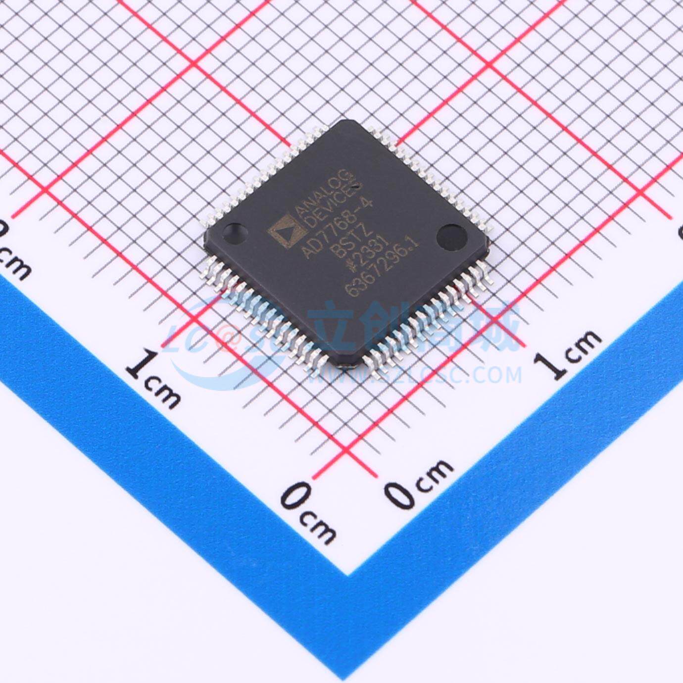 AD7768-4BSTZ LQFP-64(10x10) 模数转换芯片ADC 全新进口原装 元