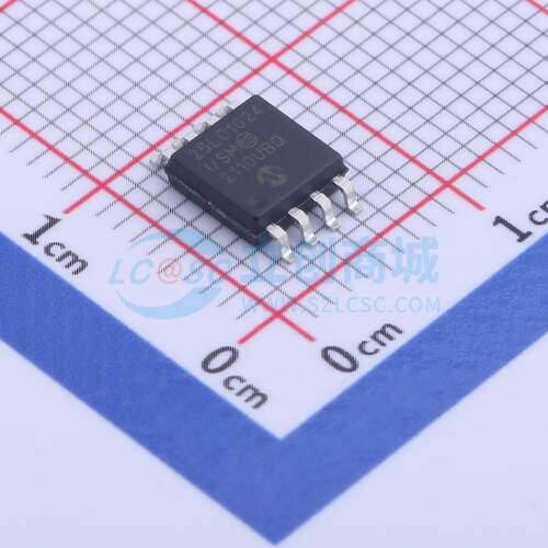 25LC1024T-I/SM SOIJ-8-5.28mm EEPROM 全新原装 元器件BOM配单