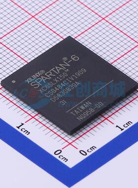XC6SLX150-3CSG484I CSPBGA-484 可编程逻辑器件(CPLD/FPGA) 全新