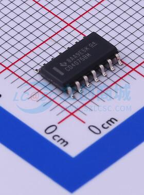 CD4075BM96 SOIC-14 逻辑门TI (德州仪器) 全新原装 BOM配单